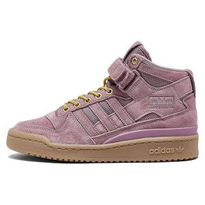 Adidas Forum Mid White Shock Pink Women's