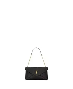 Большая сумка Cassandre на цепочке Saint Laurent, черный
