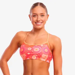 Топ бикини Funkita Crop, розовый