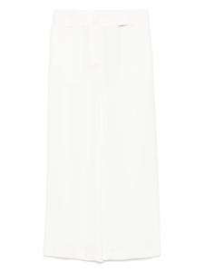 TWINSET Kids креповые брюки, белый