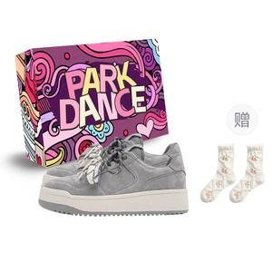 PARK DANCE Женские скейтерские кроссовки Saltwater Blue (с коробкой и носками в подарок), цвет Saltwater Blue (Box+Gift Socks)