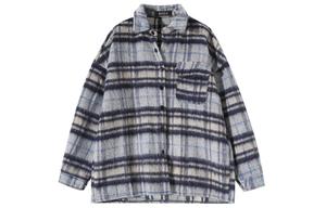 Куртка Женская в Полоску Синяя AHDO