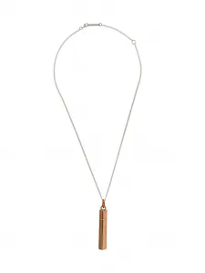 Колье с подвеской Ambush, серебристый