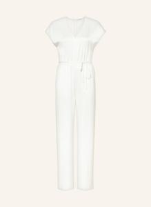 Атласный комбинезон Mrs & Hugs, белый