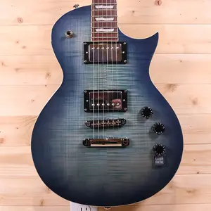 ESP LTD Eclipse EC-256FM - гриф из жареного жато́бы, кобальтово-синий
