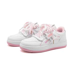 Humanism 1986 Женские скейтерские кроссовки лоу-топ розово-белые, цвет Pink White