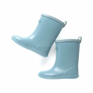 Детские резиновые сапоги с нашивками Branshes, цвет Blue Gray