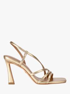 Милые босоножки на ремешках на каблуке KG Kurt Geiger, золотой