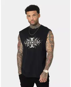 Мужская футболка Venom Oversized Muscle Saint Morta, черный