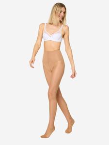 Тонкие колготки Nur Die Seidenfein In Shape 15 DEN, бежевый