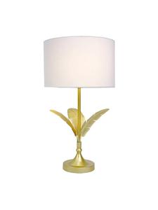 Relaxdays Настольная лампа в бело-золотом исполнении - (В)51 x Ø28 см