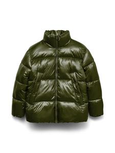 VERO MODA Зимняя куртка 'VMSABRINA' в зеленом цвете