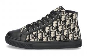 Кроссовки детские Dior Kids High-top, черный / бежевый