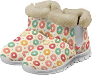 Psesaysky Женские зимние ботинки белая подошва снегоступы противоскользящая подошва ботильоны с утеплителем теплые ботинки средней высоты для прогулок