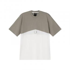 ARMANI EXCHANGE Футболка AE мужская coffee white