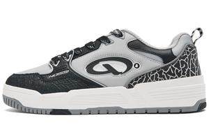 Ци Чэн 4.0 Кроссовки для скейтбординга мужские низкие туфли Тумано-серый черный QIAODAN