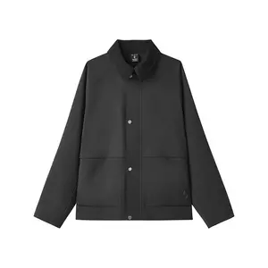 Элегантная коллекция Diamond Спортивная коллекция Lifestyle Куртка мужская угольно-черная Skechers