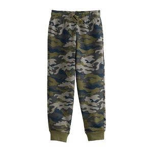 Детские флисовые джоггеры для мальчиков 4-12 лет Jumping Beans, Green Olive Camo