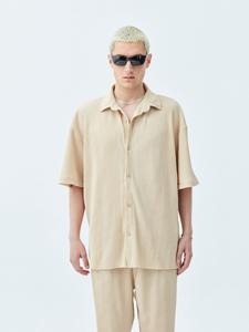 Повседневная рубашка VAMOS CLO Comfort fit Button Up Shirt Manche, экрю