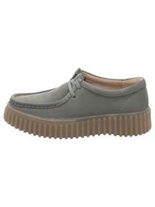 Clarks Женские кроссовки на шнуровке, полуспортивная подошва, зеленого цвета