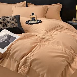 LUOLAI HOME Комплект постельного белья 1,5 м, 4 предмета, пододеяльник 200x230 см