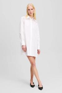 Хлопковая рубашка Karl Lagerfeld, белый