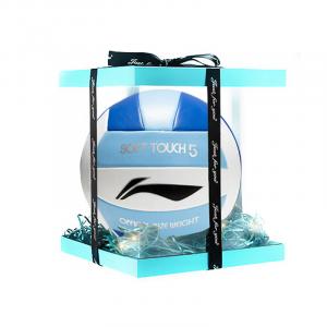 LINING Волейбольный мяч размер 5 unisex белый синий темно-синий