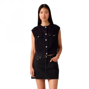 Жилет Levi's Collarle Shrunken 90S, черный