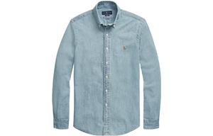 Футболка поло мужская синяя Polo Ralph Lauren