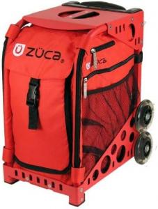 Сумка-вкладыш Zuca Sport, цвет "чили" (красный) с красной спортивной рамкой