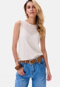 Топ blue shadow KIMAJA, White