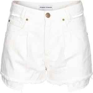 Джинсовые шорты женские белые PINKO