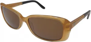 Солнцезащитные очки Harley Davidson Eyewear HD0302X - блестящая светло-коричневая оправа, коричневые линзы, HD0302X5645E Harley-Davidson, Brown