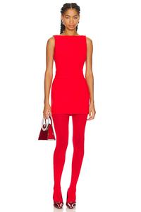 Платье арли L'Academie, красный