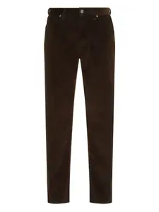 Вельветовые джинсы Zegna, коричневый