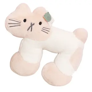 Коллекционная плюшевая кукла BBQ Cat высотой 50см/80см Howard, розовый