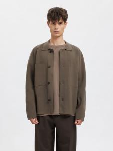 SELECTED Вязаный кардиган в грязном цвете