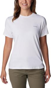 Женская футболка Columbia Sun Trek Ss Graphic Tee, White/Epicamp
