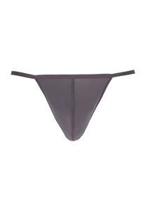 Мужские эластичные стринги Plumes HOM, антрацит