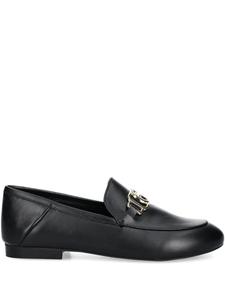 Кожаные мокасины Martynas GUESS USA, черный