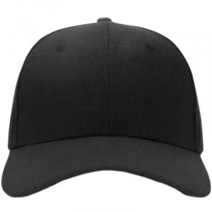 Бейсболка из полиэстера Unisex WARRIOR, черный