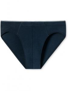 Мини-Трусики 95/5 органический хлопок Schiesser, синий