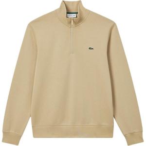 Свитшот с нашивкой логотипа LACOSTE, коричневый
