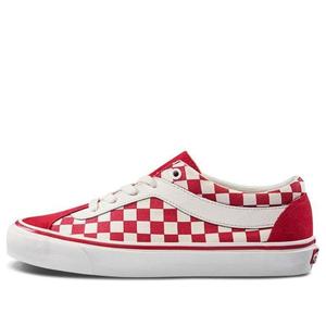 Кроссовки bold ni 'red checkerboard' Vans, красный