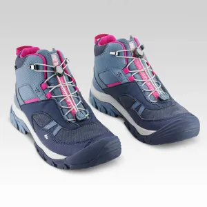 Детские водонепроницаемые треккинговые кроссовки Quechua Crossrock синие 3-5 лет