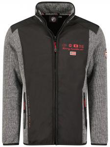 Флисовая куртка Geographical Norway Tonio, серо черный