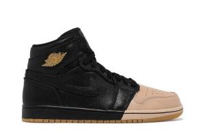 Кроссовки Air Jordan Wmns Air Jordan 1 Retro High Premium 'Dipped Toe', красный