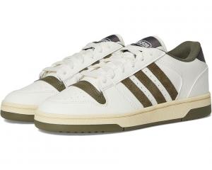 Кроссовки adidas Kids Break Start Shoes, цвет White/Olive Strata/Charcoal