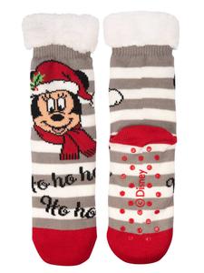 Носки United Labels Disney Mickey Mouse Hütten Haus Kuschel, цвет weiß/grau