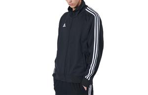Куртка унисекс adidas, Белые полосы на черном фоне